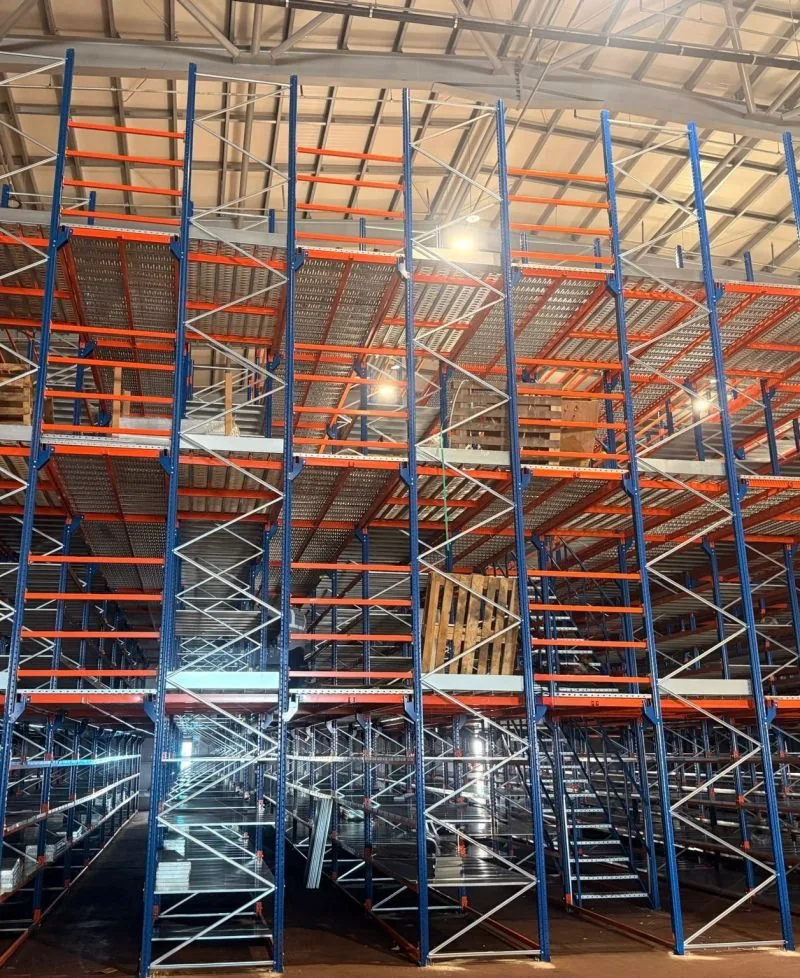 Katlı (Mezzanine) Raf Sistemi