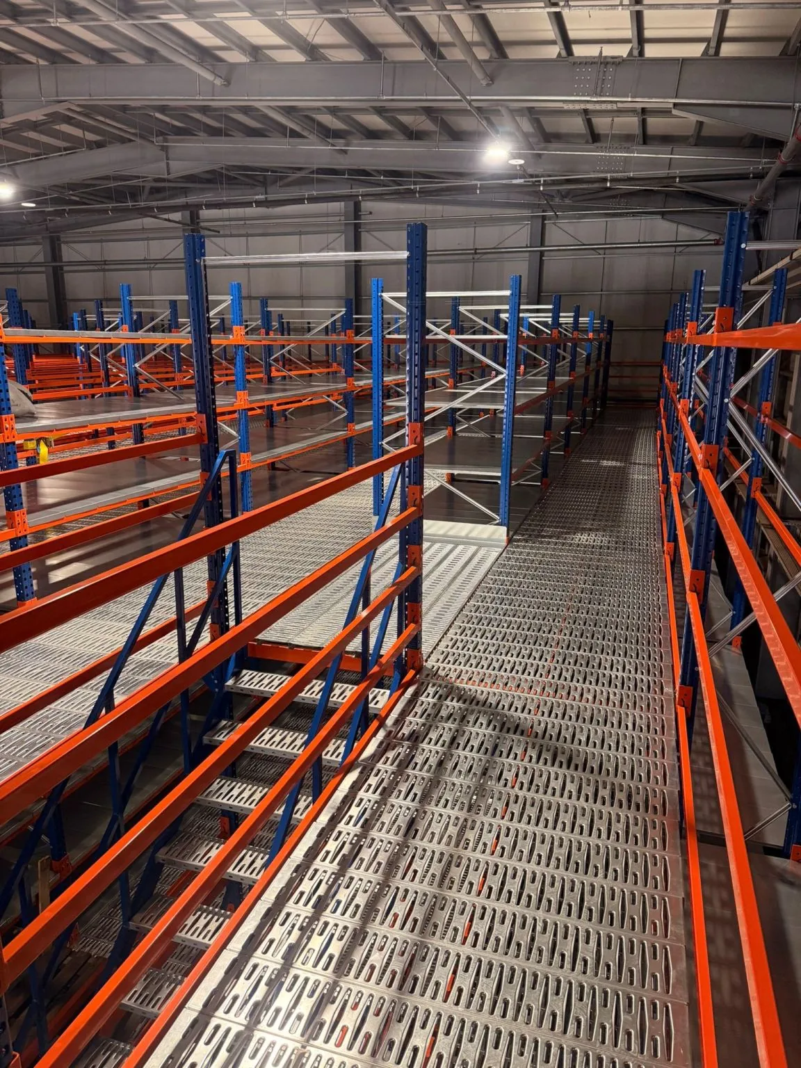 Katlı (Mezzanine) Raf Sistemi