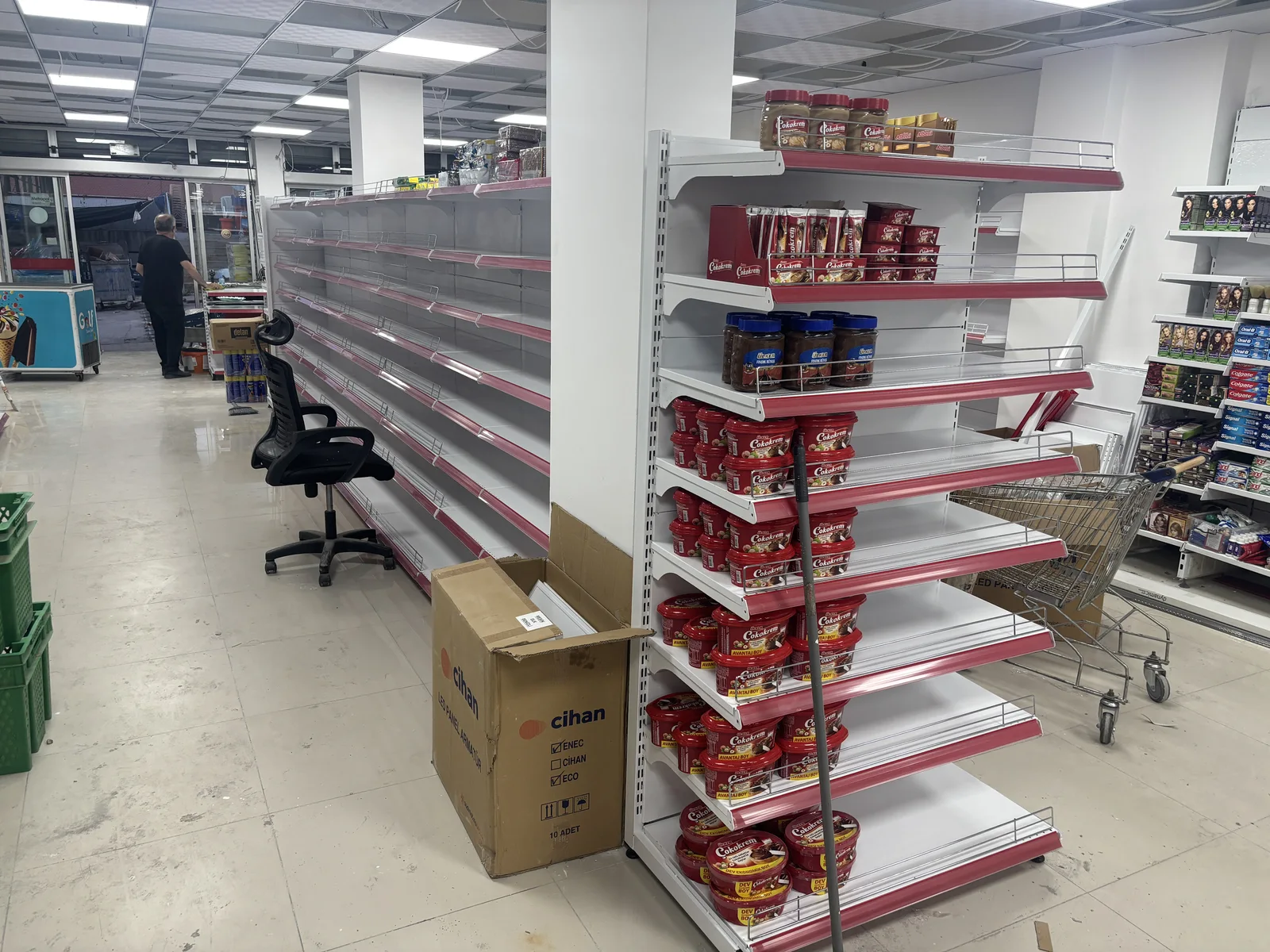 Üstek Market - Dnzraf Referans Proje Görseli