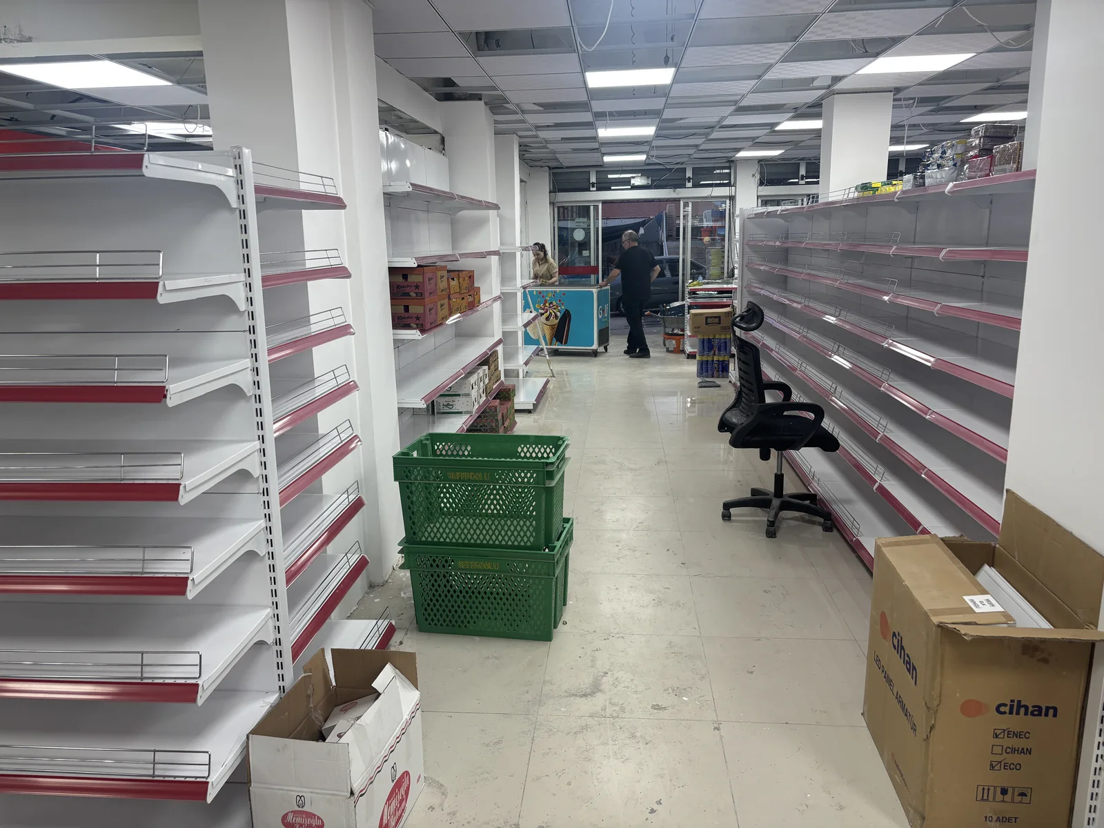 Üstek Market - Dnzraf Referans Proje Görseli